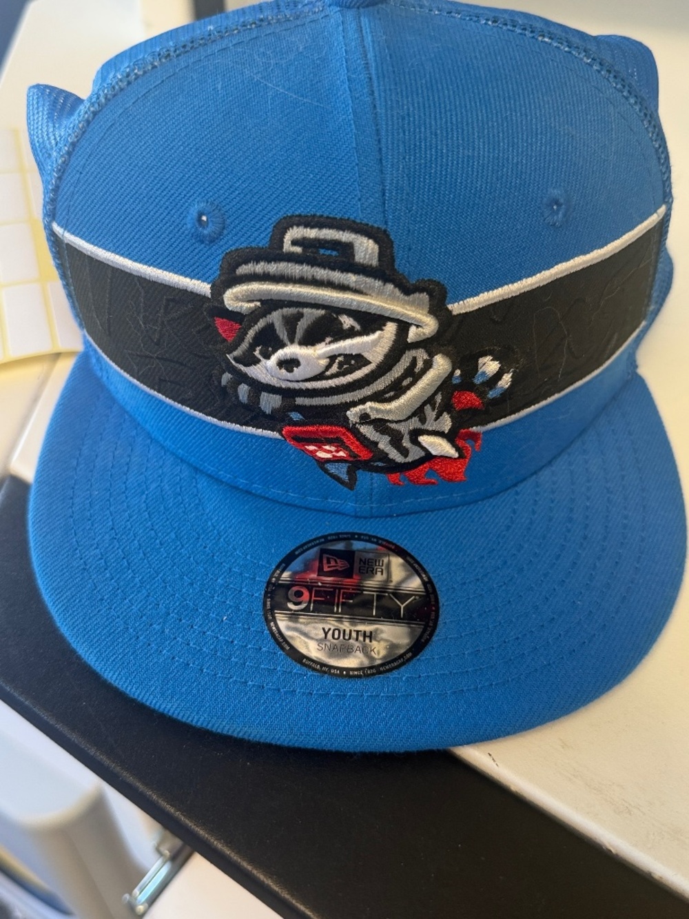 NWT Rocket City Trash Pandas Snapback Hat - Youth Size